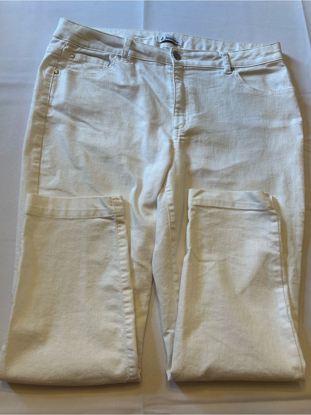 d. jeans White Skinny Jeans